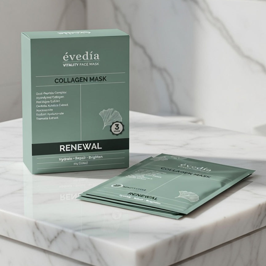 Collagen Renewal Mask 3-pack — included in the Complete System