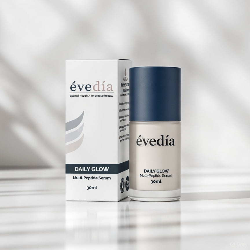 DAILY GLOW Recovery Peptide Serum — included in the Complete System