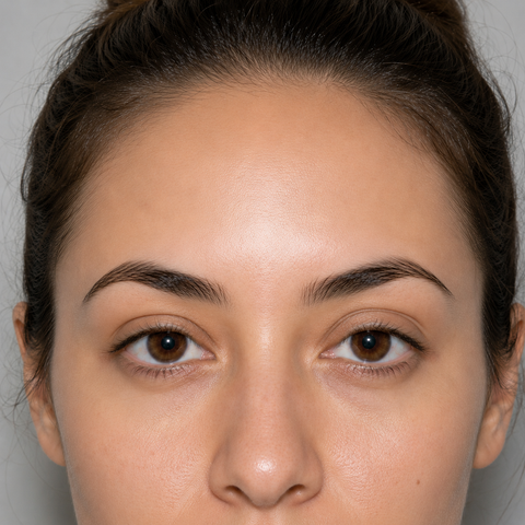 After · Forehead