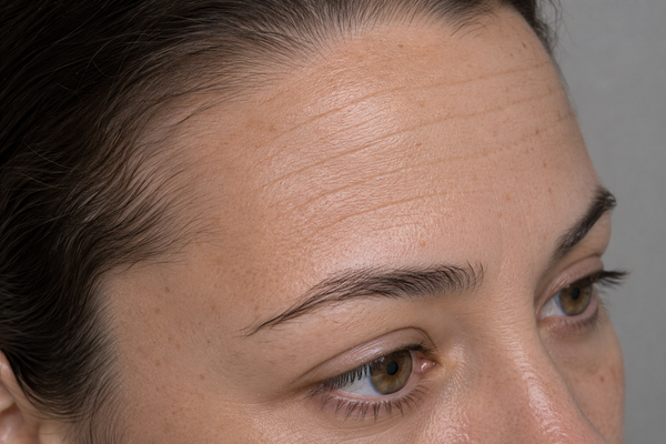 Before · Forehead